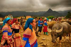 Marché de Bac Ha du dimanche